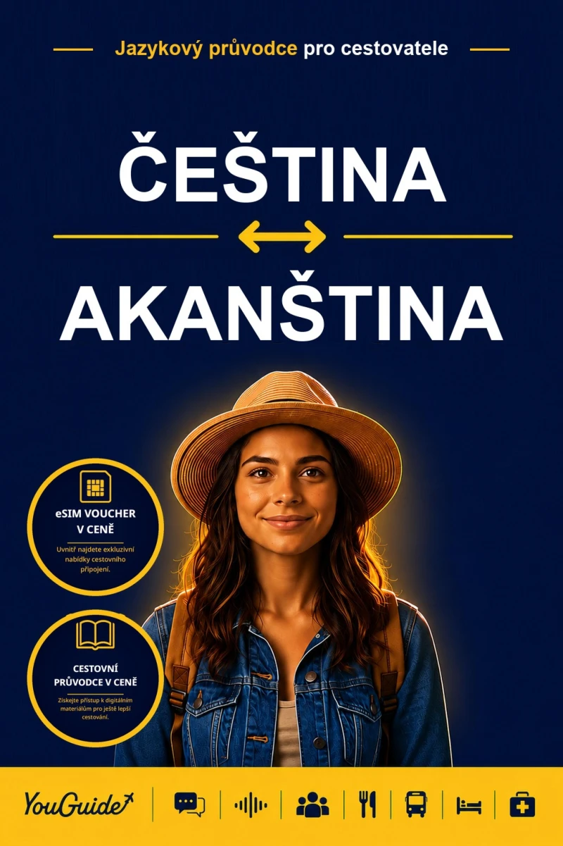 Portada: The Language Guide for Travelers - Czech to Akan