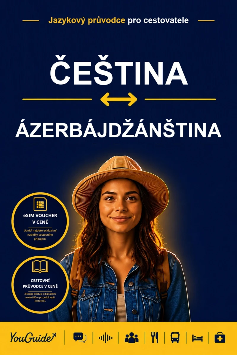 Portada: The Language Guide for Travelers - Czech to Azerbaijani