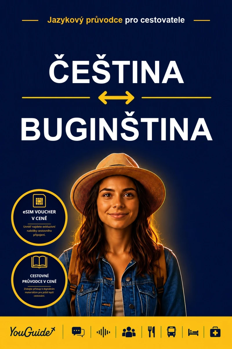Portada: The Language Guide for Travelers - Czech to Buginese