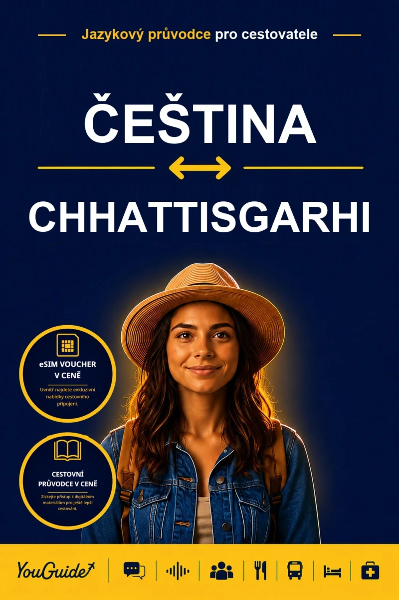 Portada: The Language Guide for Travelers - Czech to Chhattisgarhi