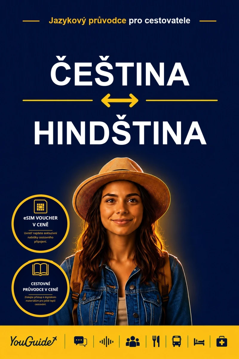 Portada: The Language Guide for Travelers - Czech to Hindi