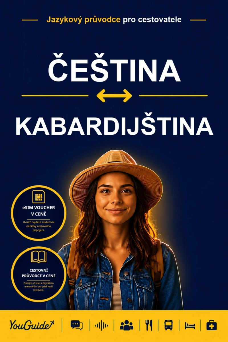 Portada: The Language Guide for Travelers - Czech to Kabardian