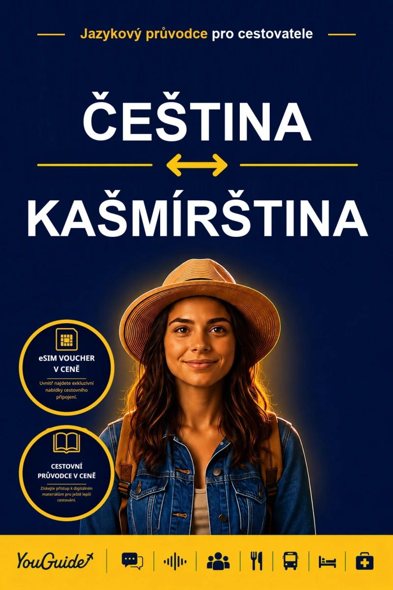 Portada: The Language Guide for Travelers - Czech to Kashmiri