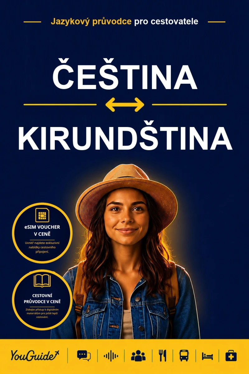 Portada: The Language Guide for Travelers - Czech to Kirundi