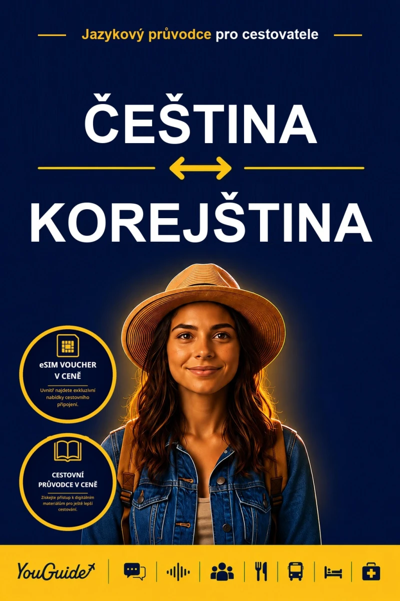Portada: The Language Guide for Travelers - Czech to Korean