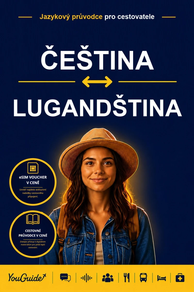 Portada: The Language Guide for Travelers - Czech to Luganda