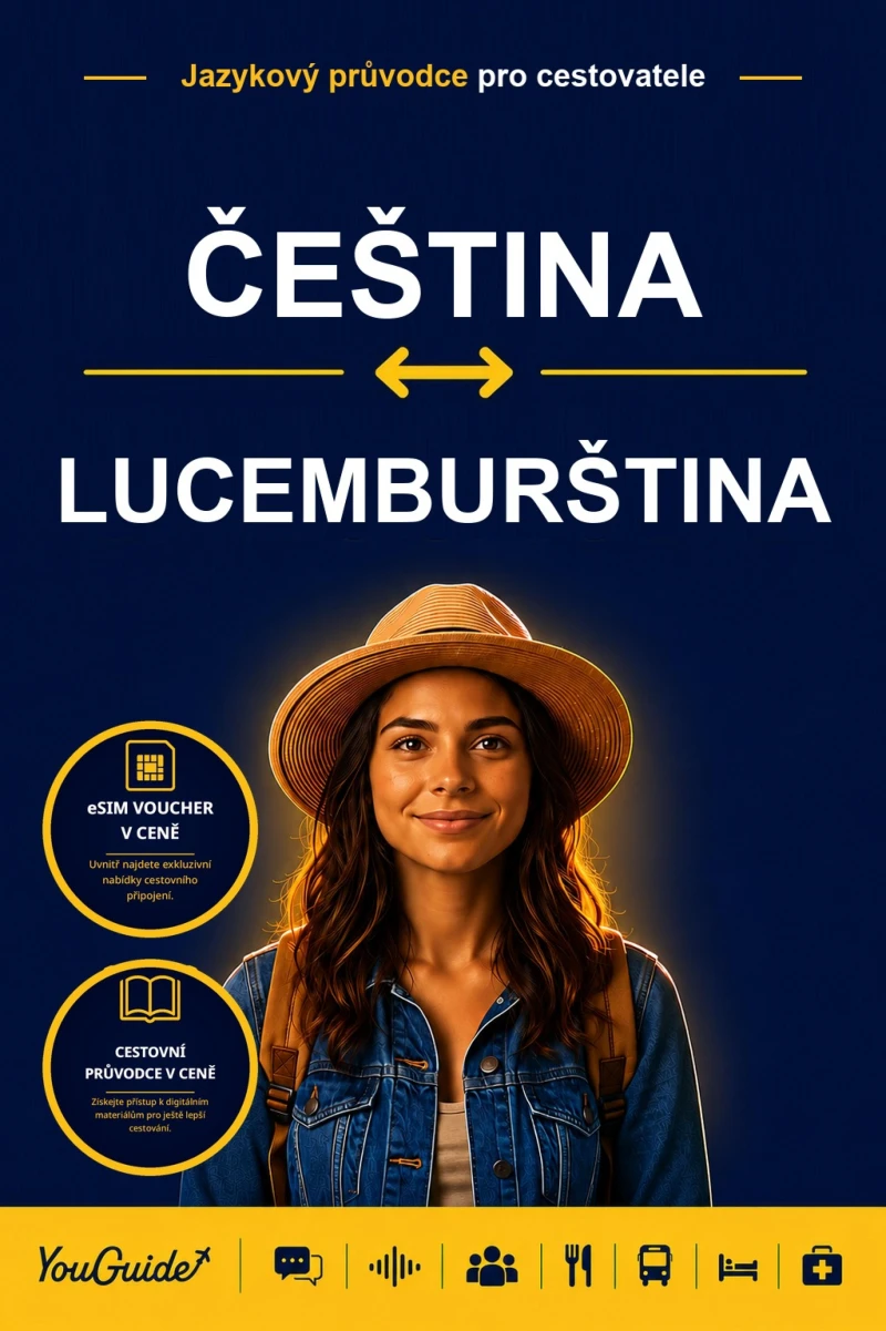 Portada: The Language Guide for Travelers - Czech to Luxembourgish