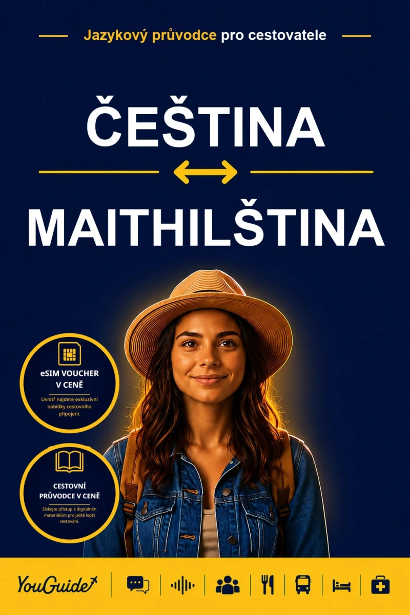 Portada: The Language Guide for Travelers - Czech to Maithili