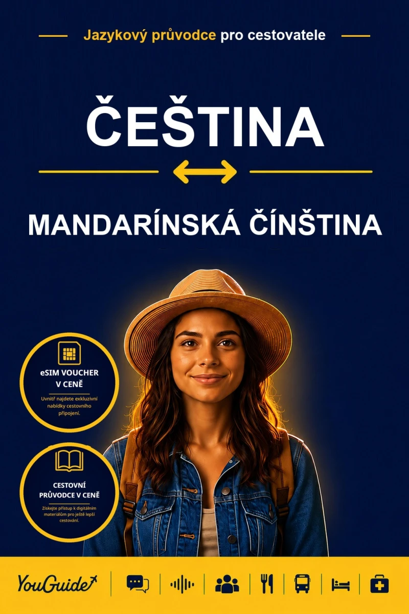 Portada: The Language Guide for Travelers - Czech to Mandarin Chinese
