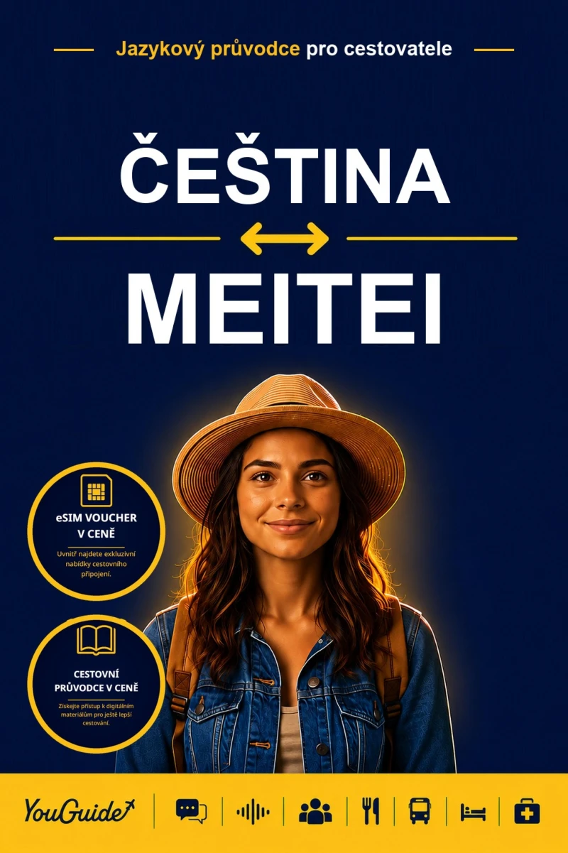 Portada: The Language Guide for Travelers - Czech to Meitei