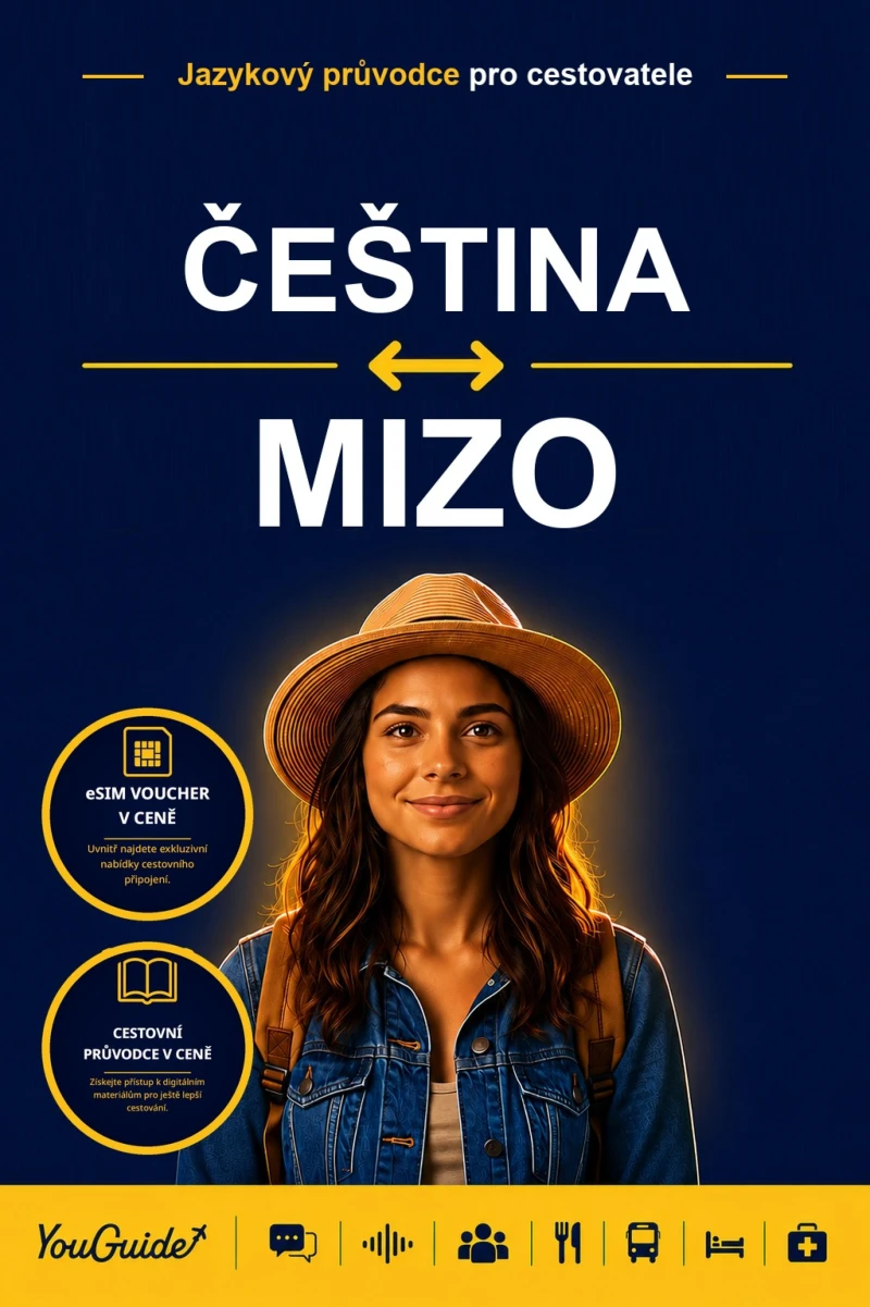 Portada: The Language Guide for Travelers - Czech to Mizo