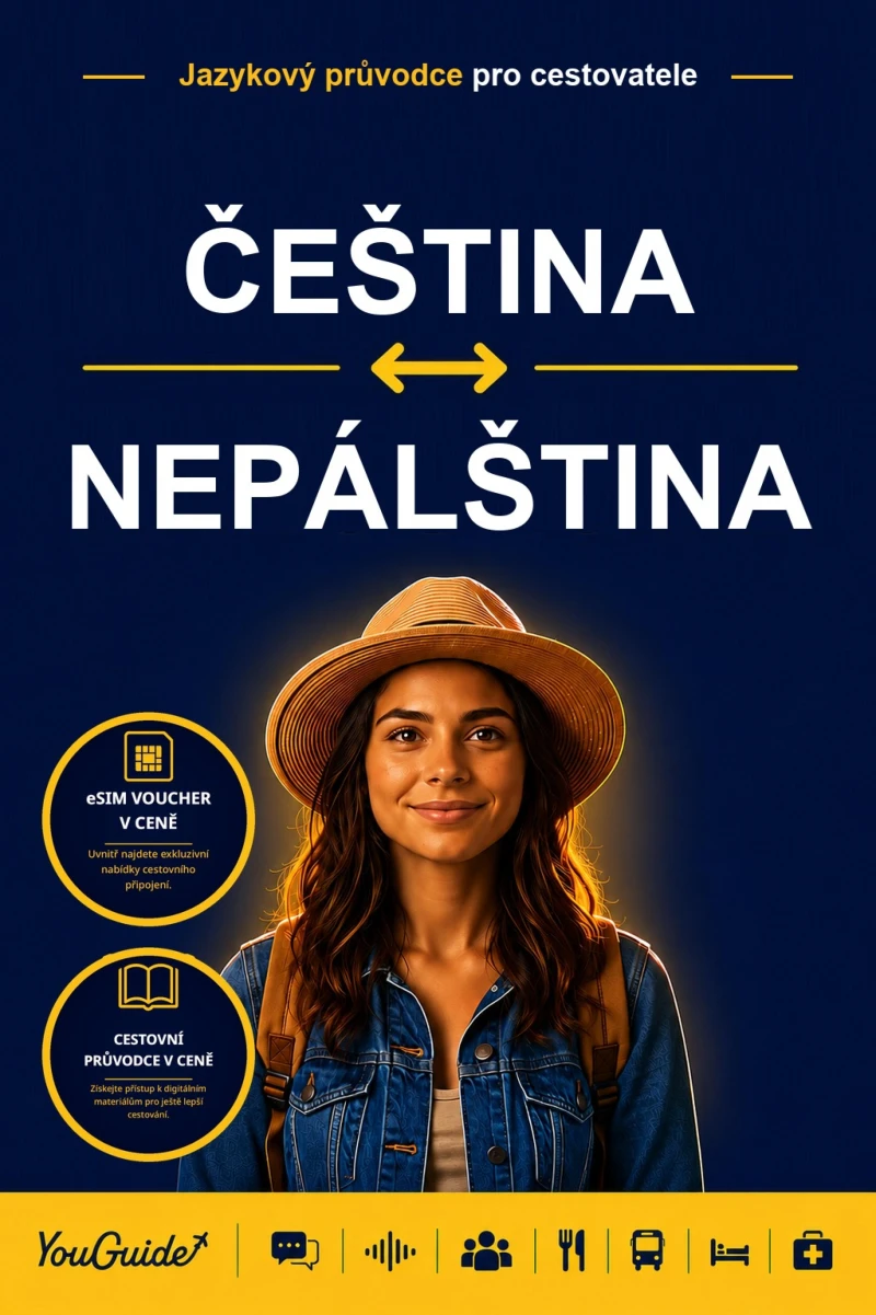 Portada: The Language Guide for Travelers - Czech to Nepali