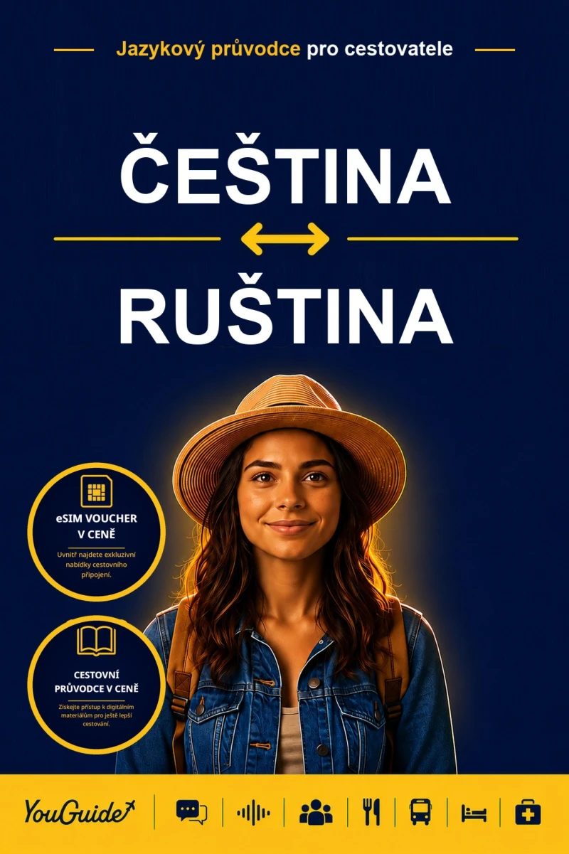 Portada: The Language Guide for Travelers - Czech to Russian