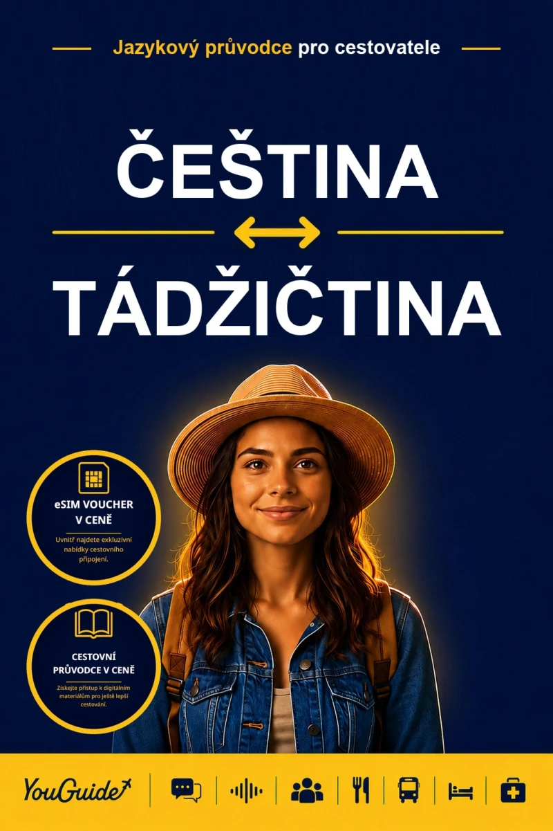 Portada: The Language Guide for Travelers - Czech to Tajik