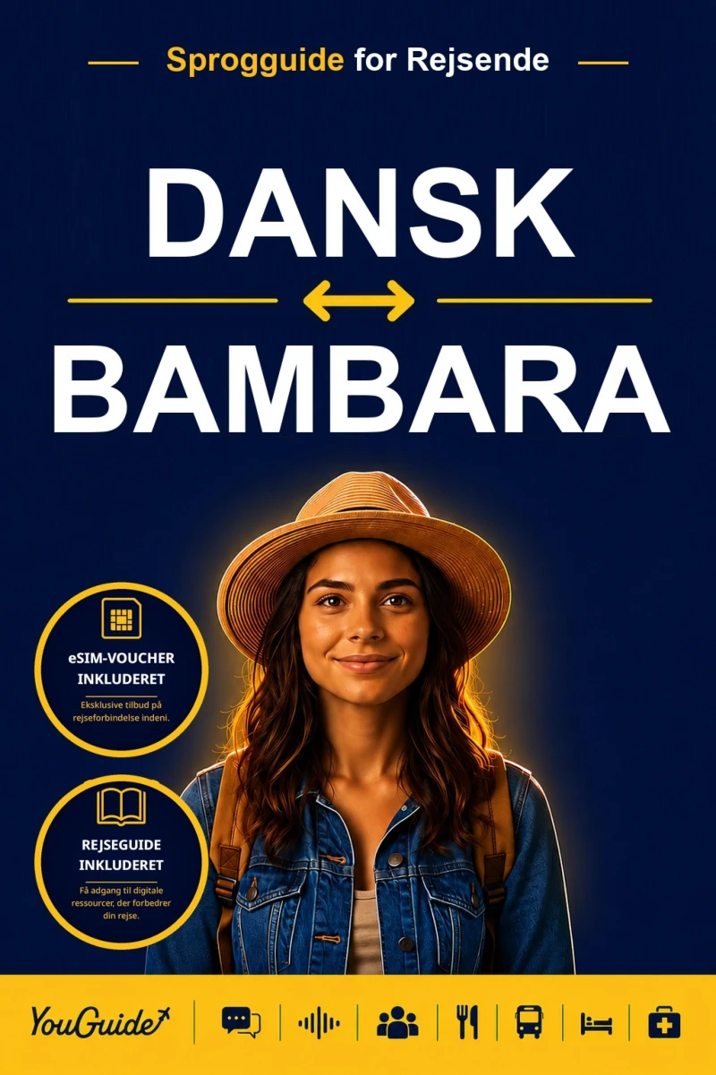 Portada: The Language Guide for Travelers - Danish to Bambara