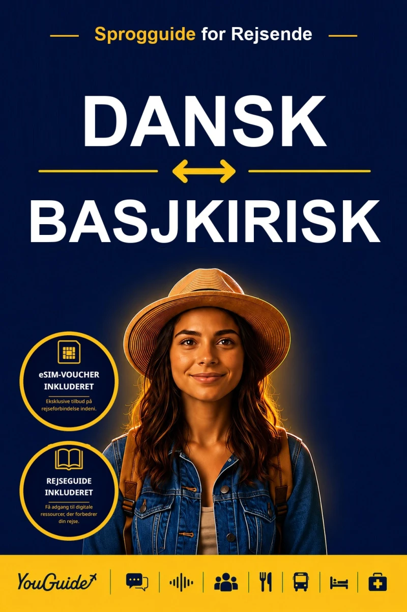 Portada: The Language Guide for Travelers - Danish to Bashkir