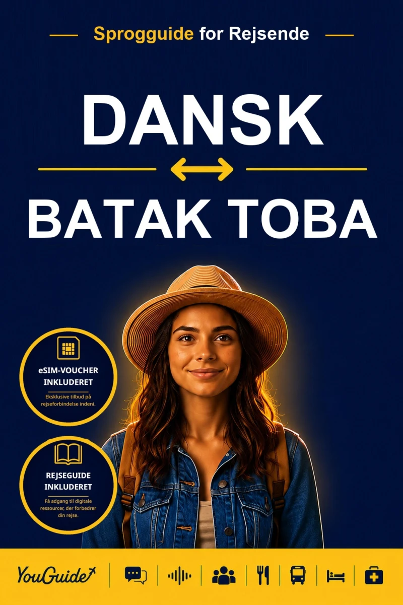 Portada: The Language Guide for Travelers - Danish to Batak Toba