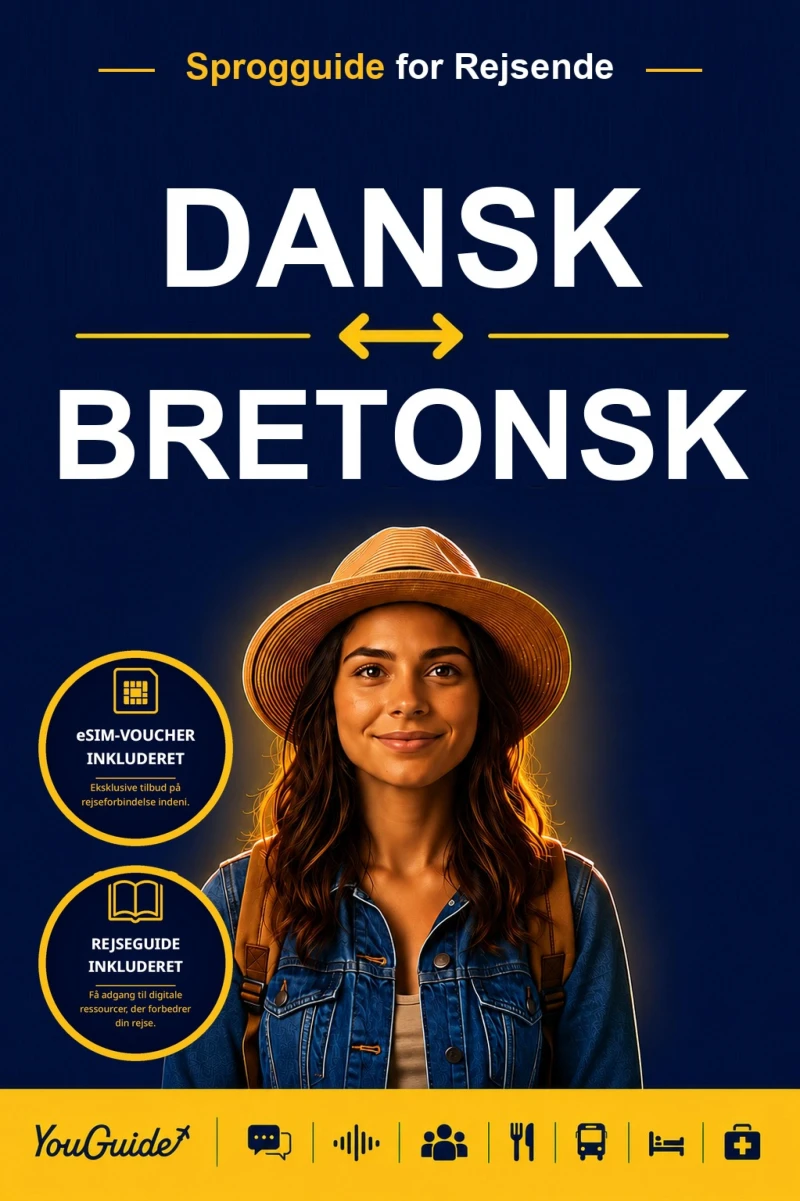 Portada: The Language Guide for Travelers - Danish to Breton