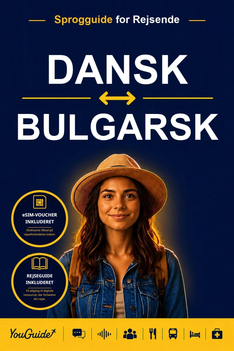 Portada: The Language Guide for Travelers - Danish to Bulgarian