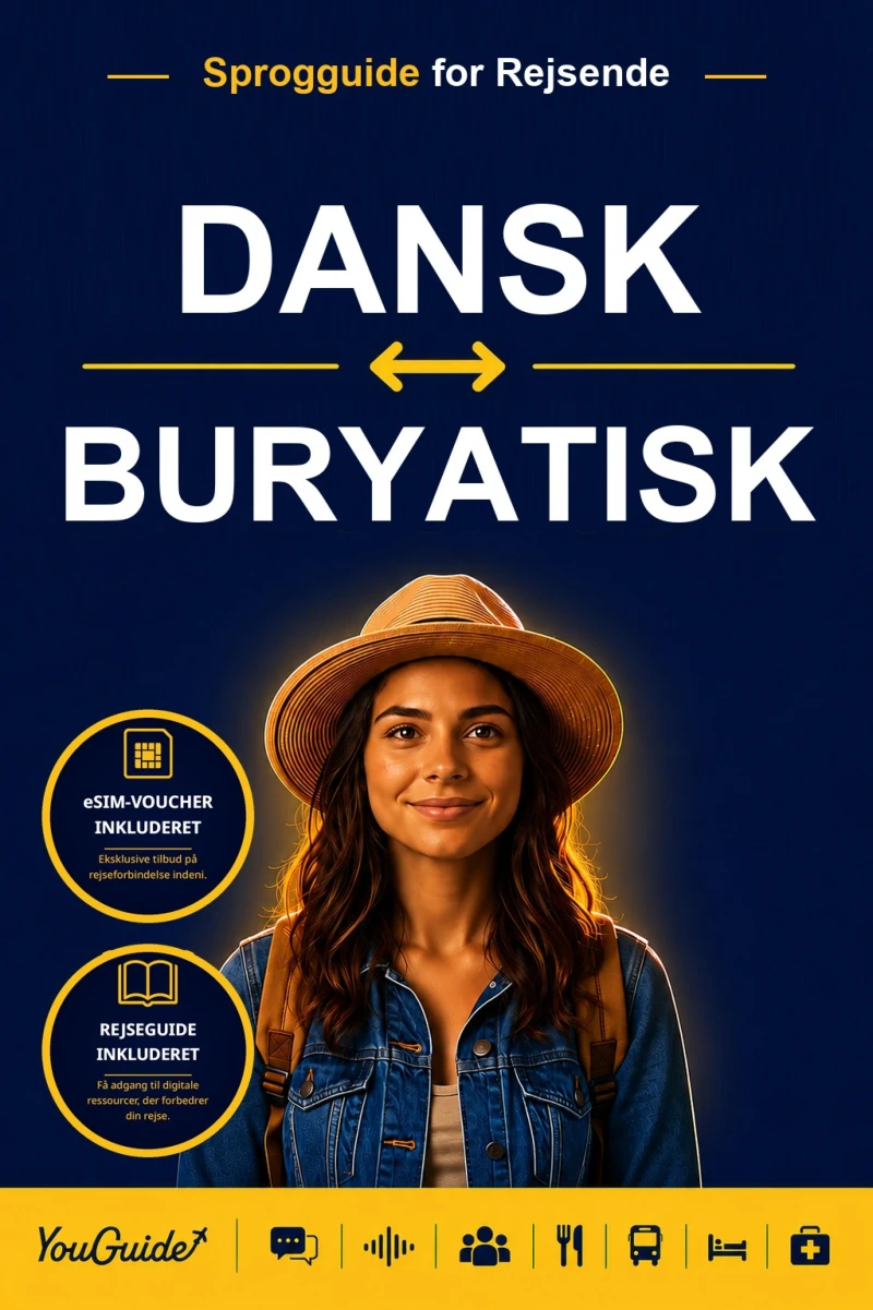 Portada: The Language Guide for Travelers - Danish to Buryat