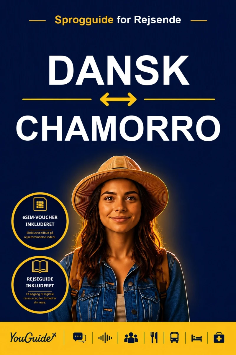 Portada: The Language Guide for Travelers - Danish to Chamorro