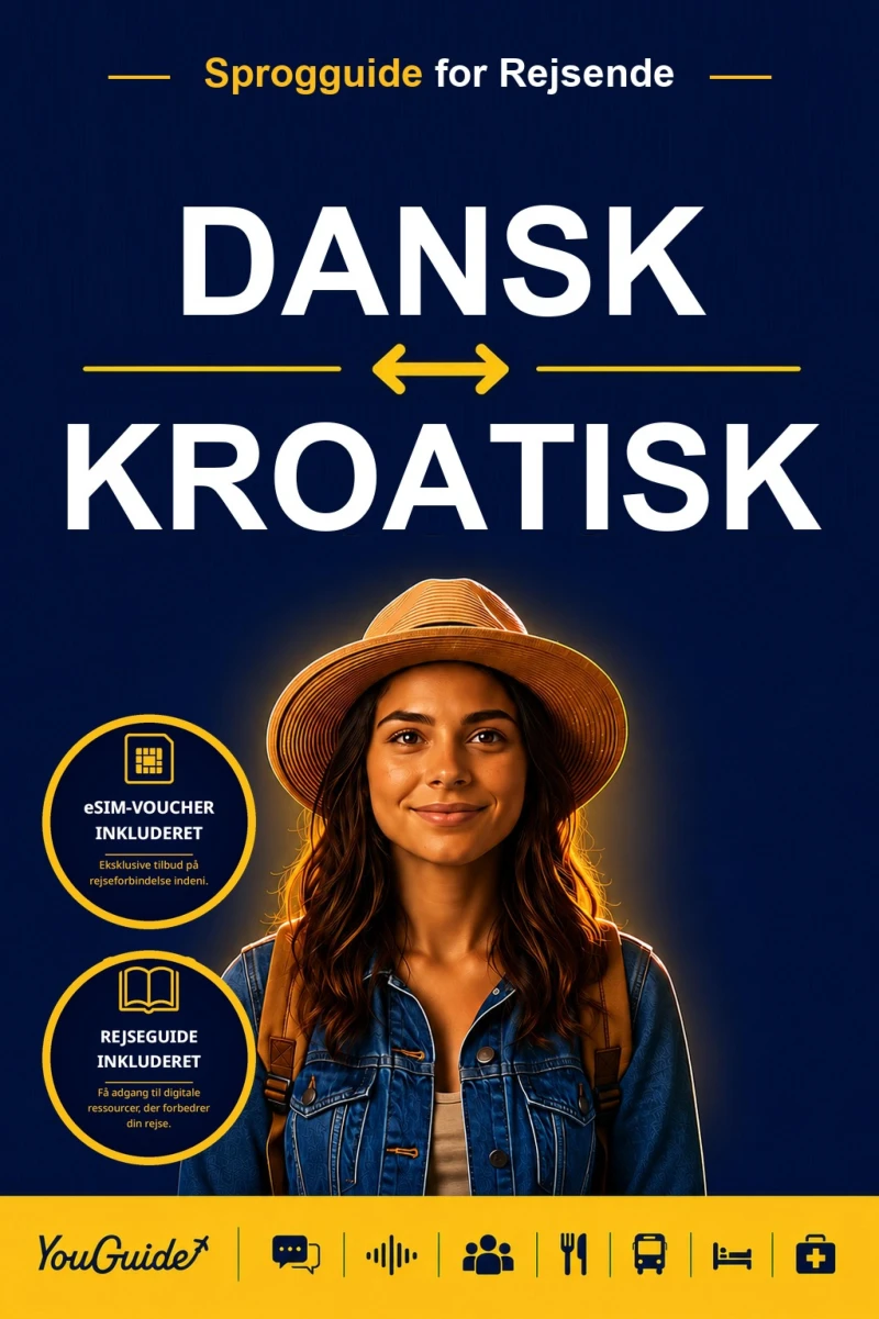 Portada: The Language Guide for Travelers - Danish to Croatian