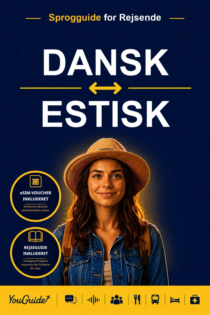 Portada: The Language Guide for Travelers - Danish to Estonian