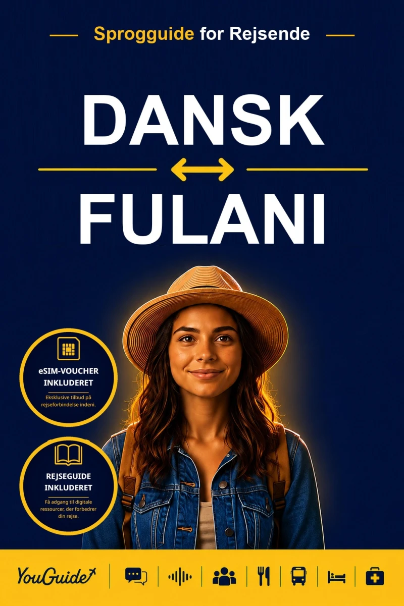 Portada: The Language Guide for Travelers - Danish to Fulani