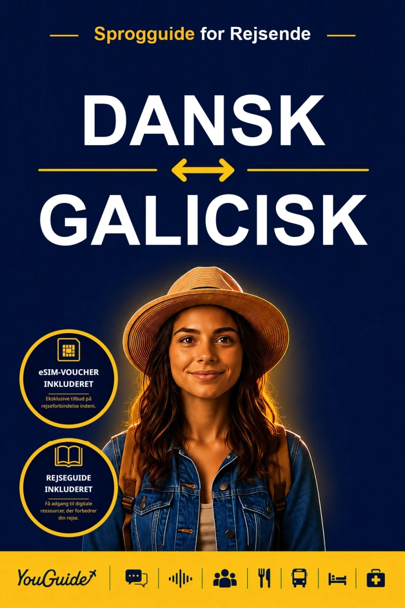 Portada: The Language Guide for Travelers - Danish to Galician