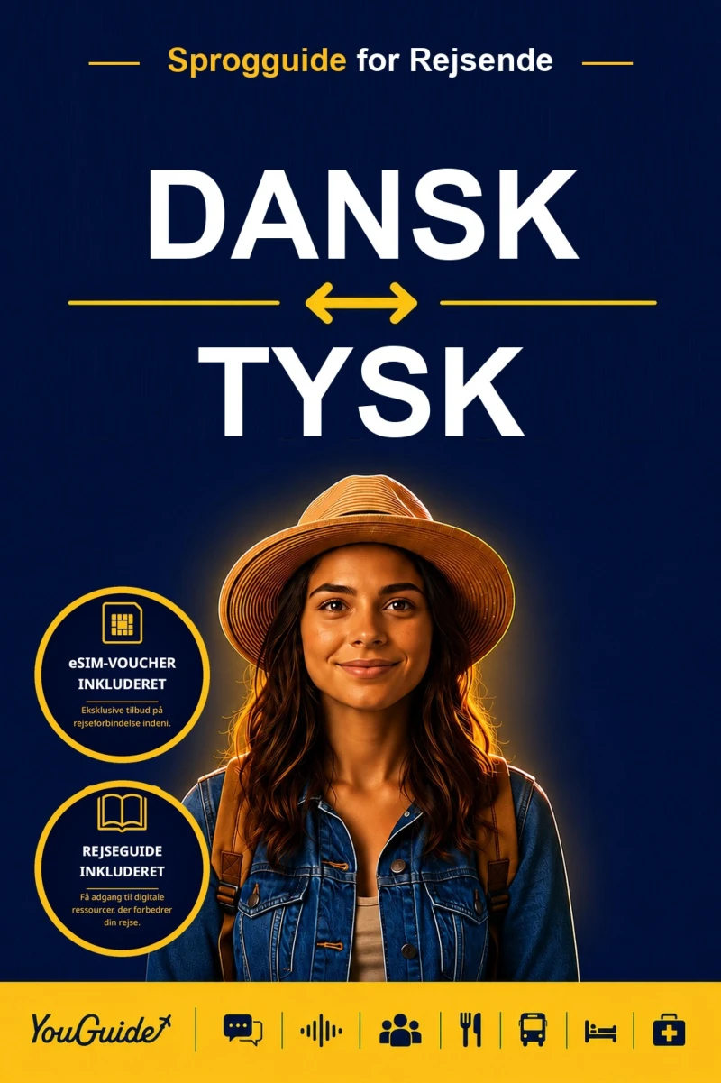 Portada: The Language Guide for Travelers - Danish to German