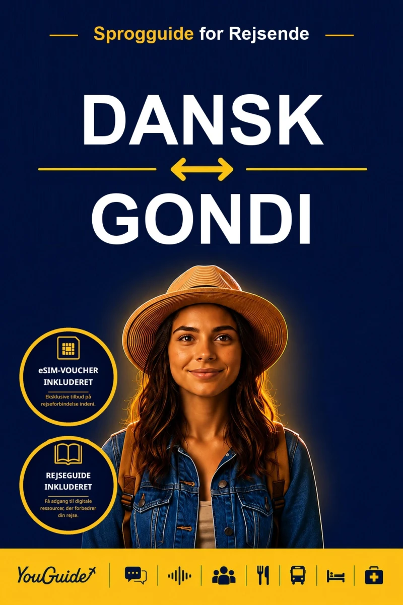 Portada: The Language Guide for Travelers - Danish to Gondi