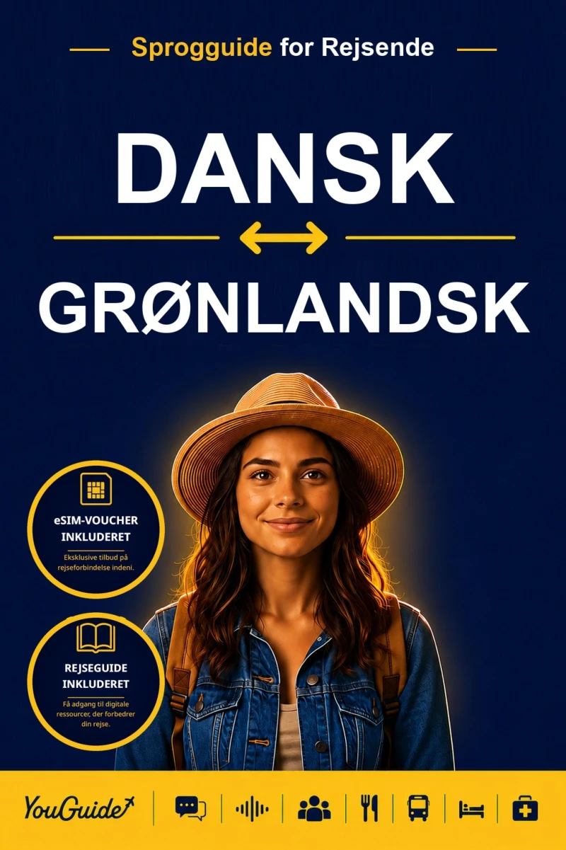 Portada: The Language Guide for Travelers - Danish to Greenlandic
