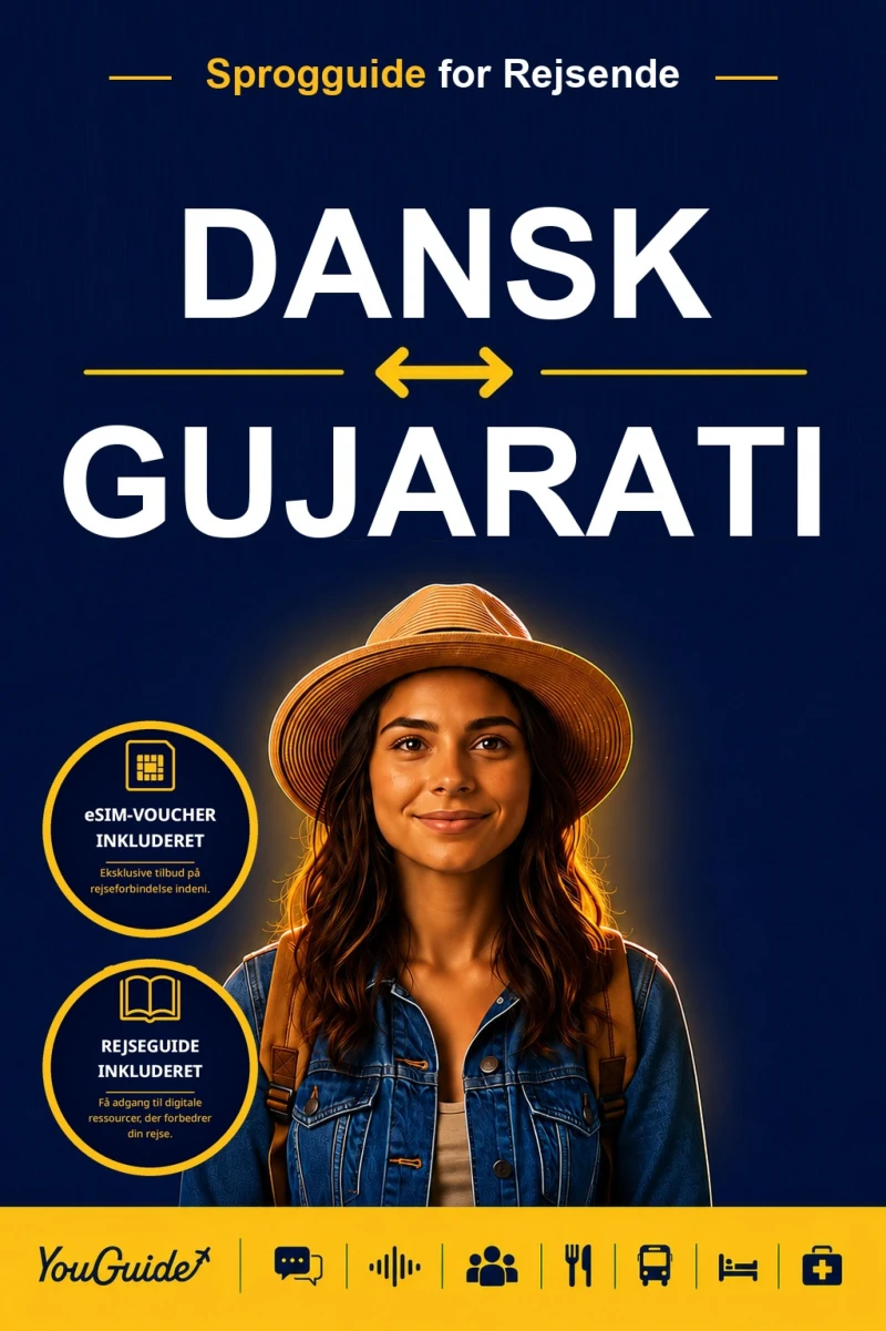 Portada: The Language Guide for Travelers - Danish to Gujarati