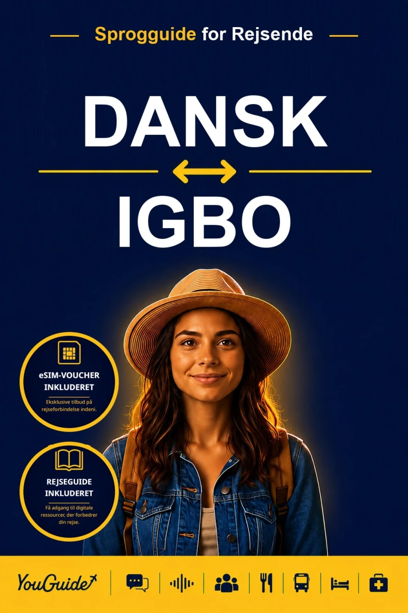 Portada: The Language Guide for Travelers - Danish to Igbo