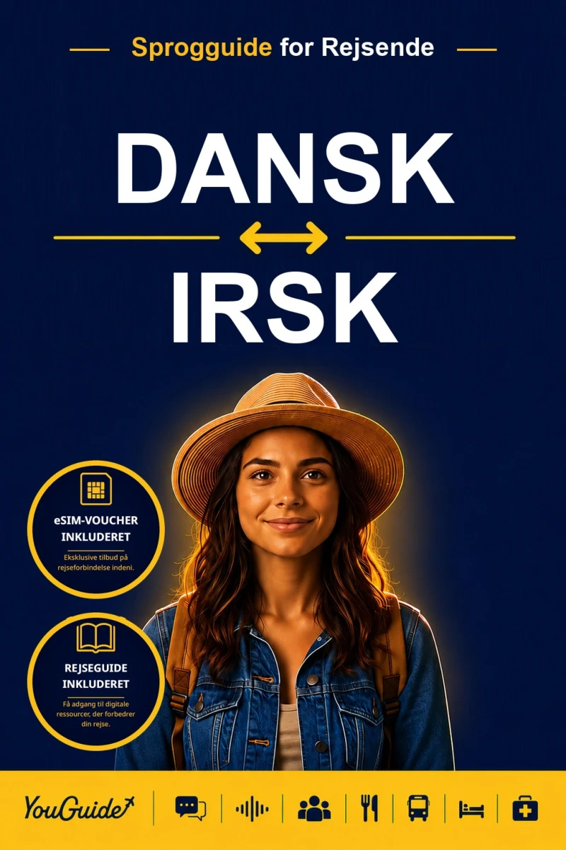 Portada: The Language Guide for Travelers - Danish to Irish