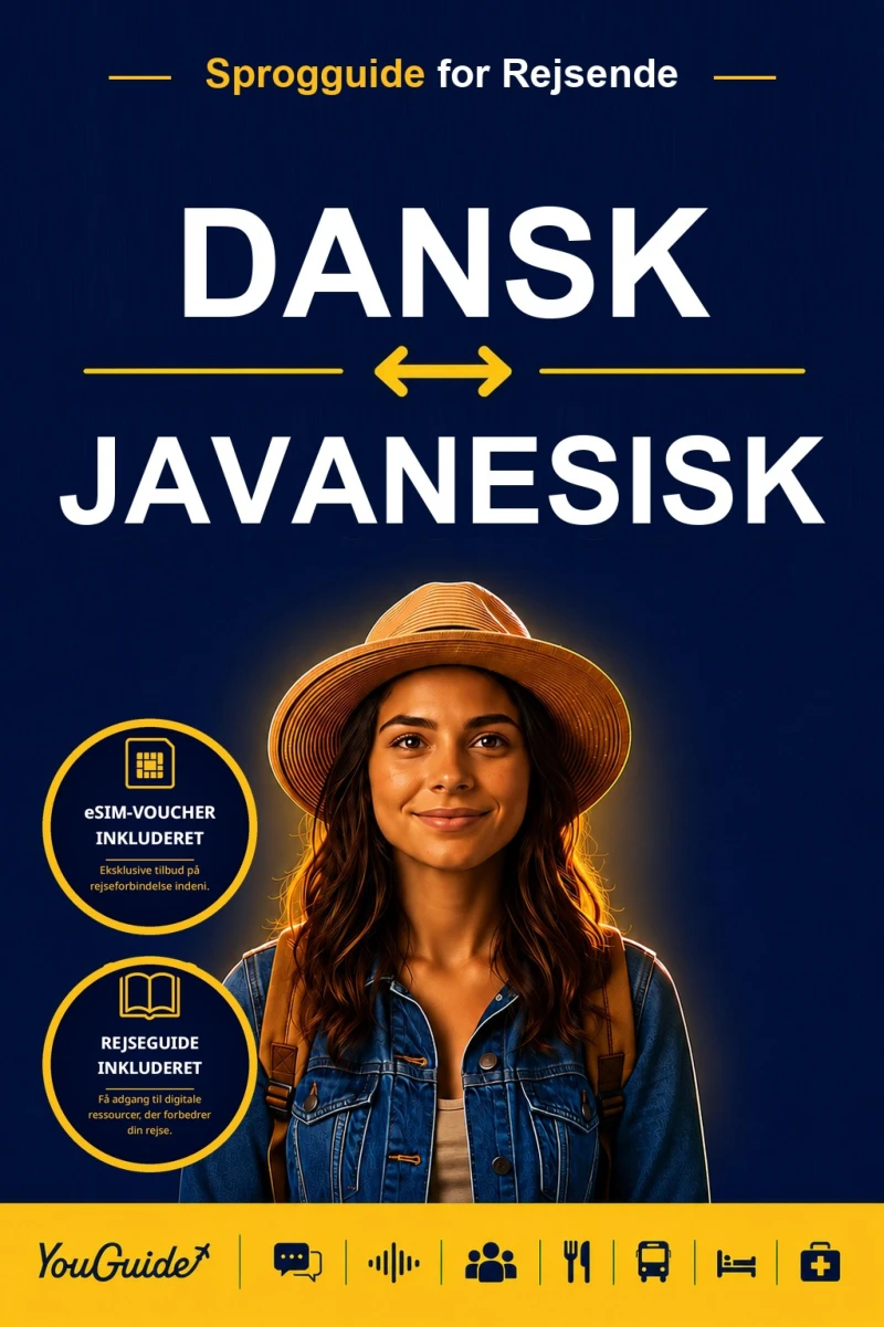 Portada: The Language Guide for Travelers - Danish to Javanese