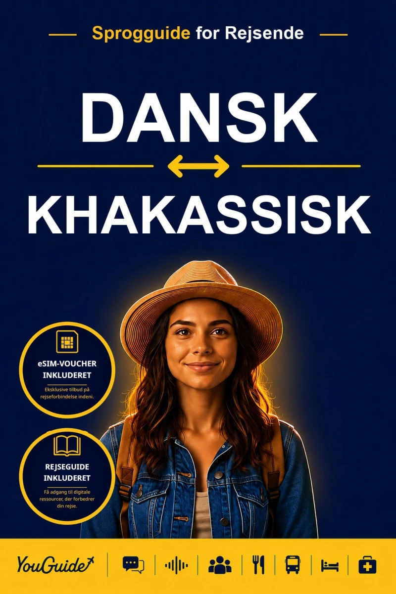 Portada: The Language Guide for Travelers - Danish to Khakas