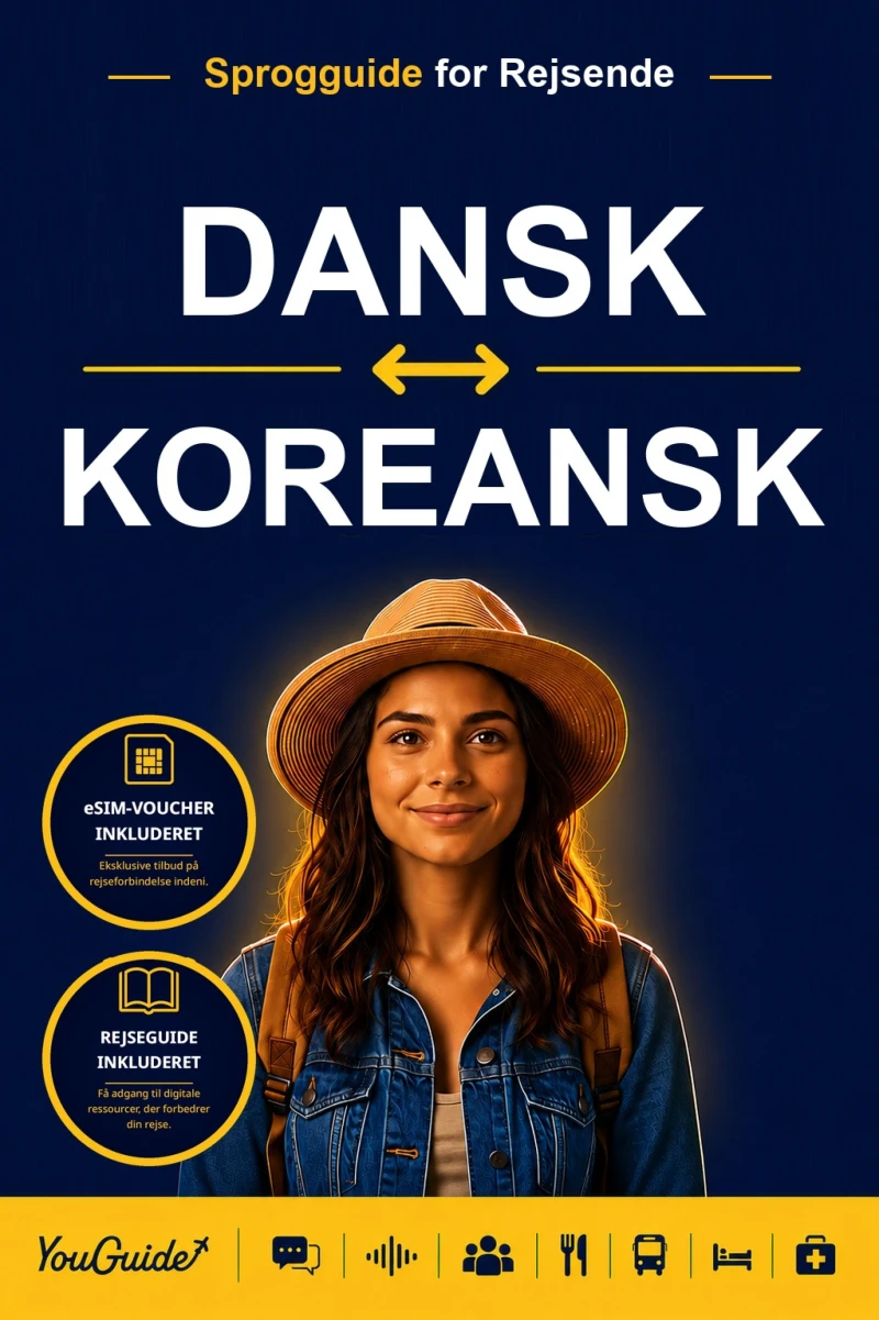 Portada: The Language Guide for Travelers - Danish to Korean