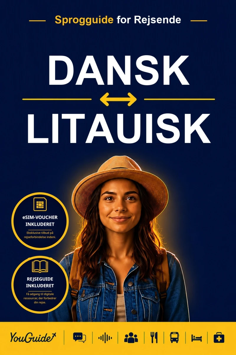 Portada: The Language Guide for Travelers - Danish to Lithuanian