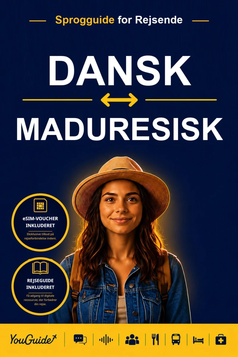 Portada: The Language Guide for Travelers - Danish to Madurese