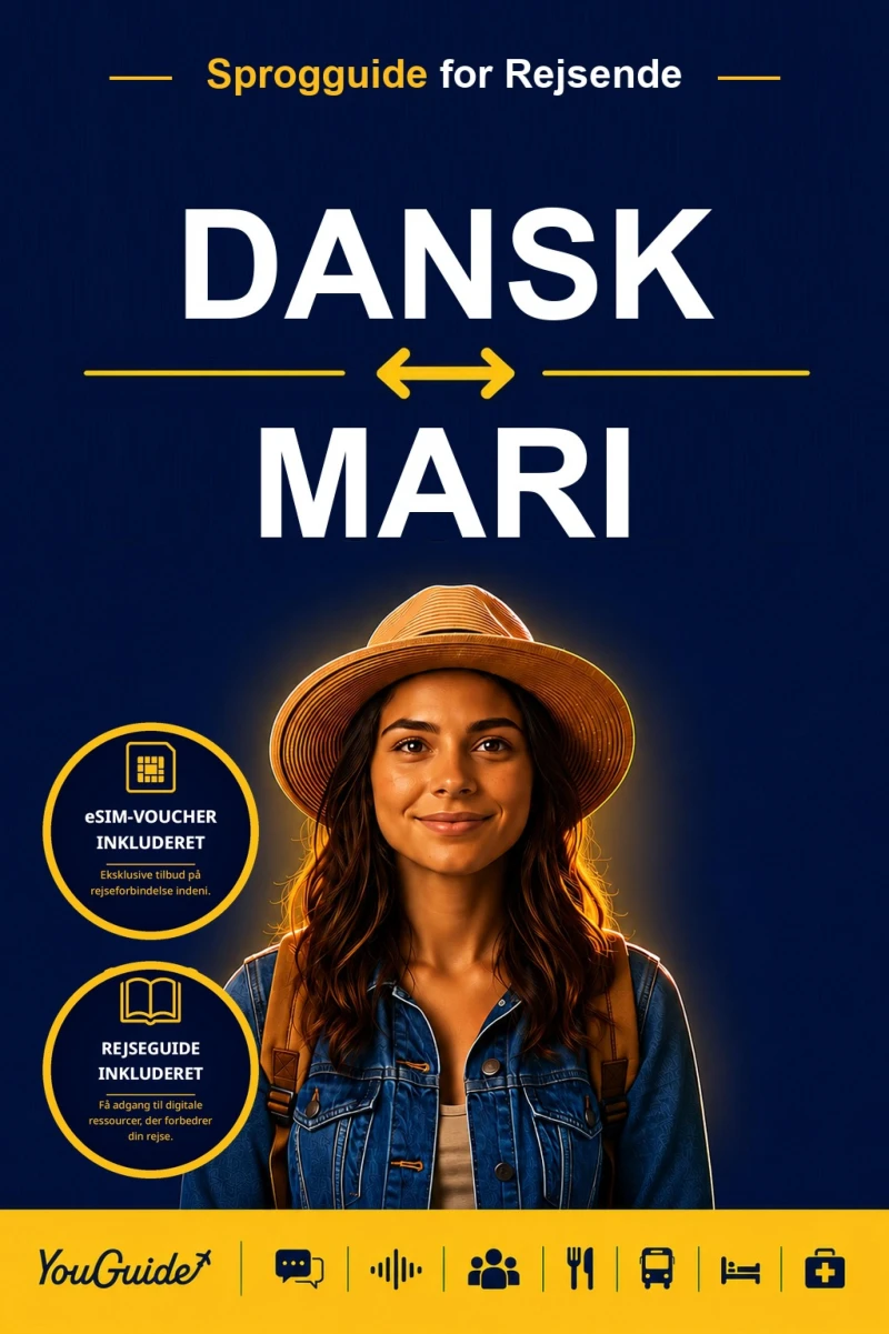 Portada: The Language Guide for Travelers - Danish to Mari