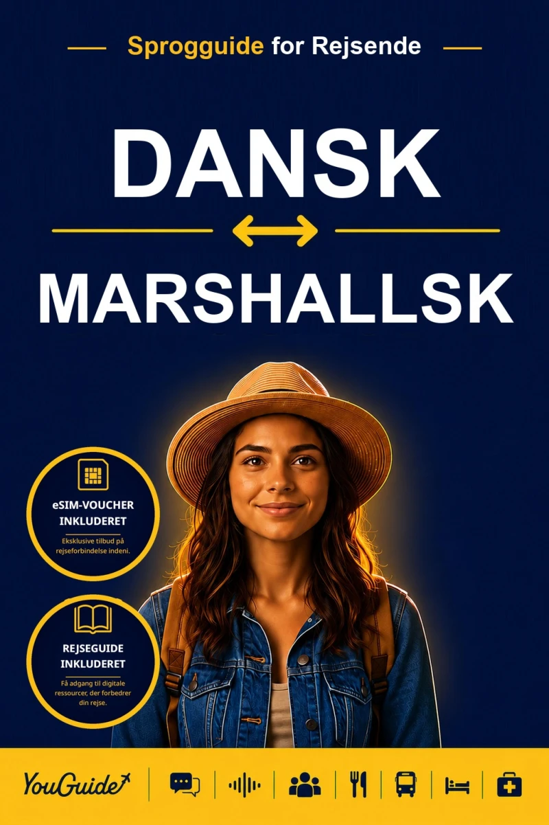 Portada: The Language Guide for Travelers - Danish to Marshallese