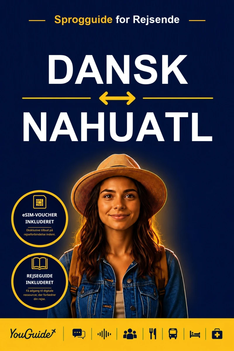 Portada: The Language Guide for Travelers - Danish to Nahuatl