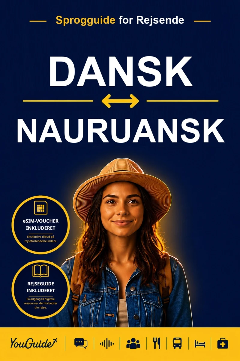 Portada: The Language Guide for Travelers - Danish to Nauruan