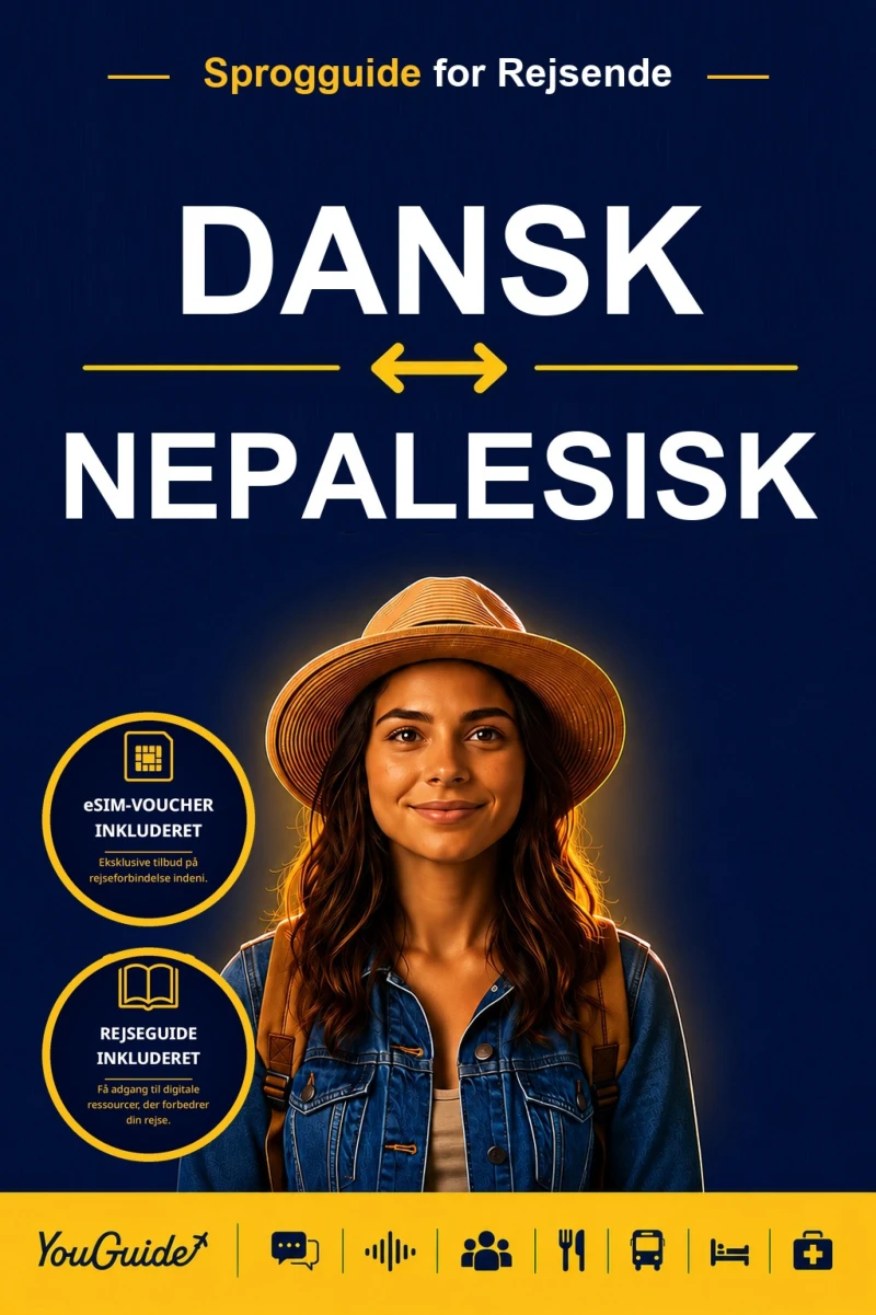 Portada: The Language Guide for Travelers - Danish to Nepali