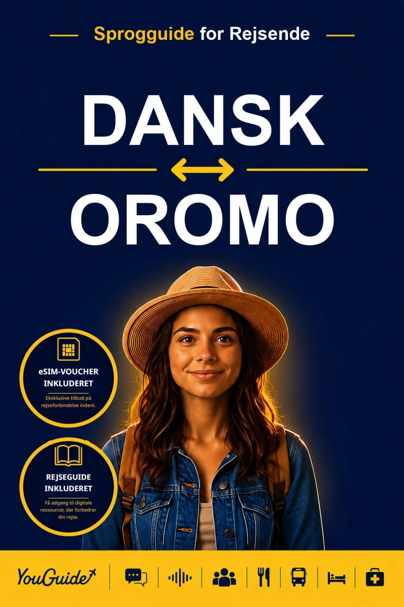 Portada: The Language Guide for Travelers - Danish to Oromo