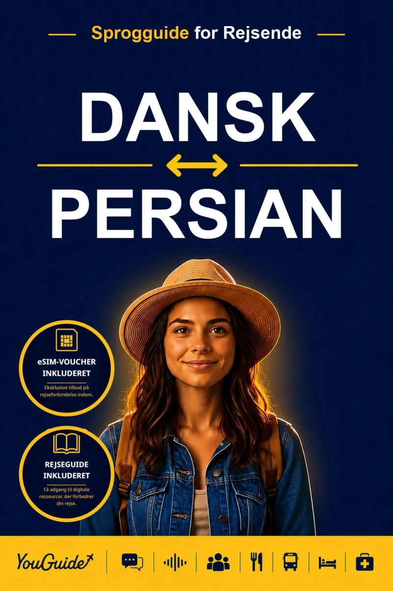 Portada: The Language Guide for Travelers - Danish to Persian