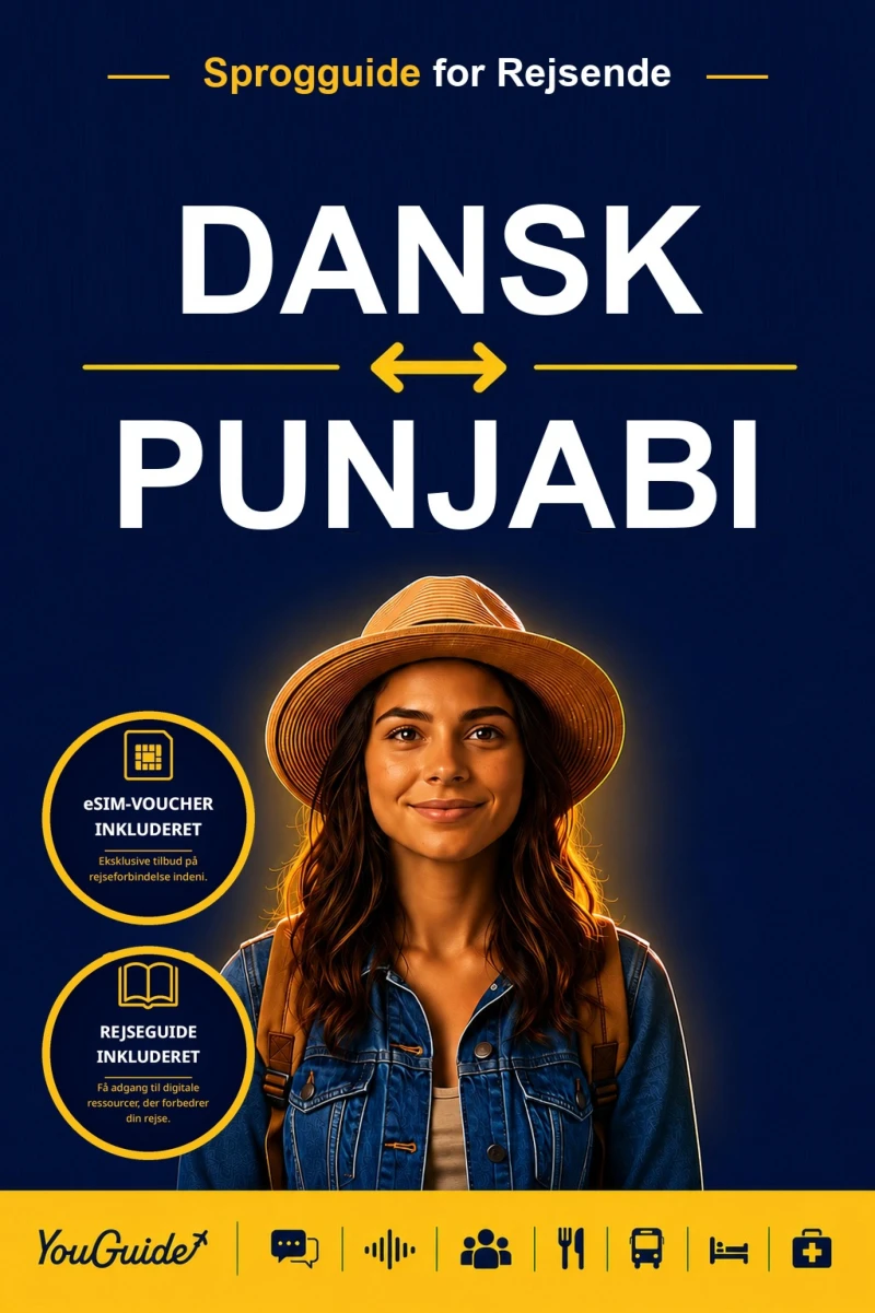Portada: The Language Guide for Travelers - Danish to Punjabi