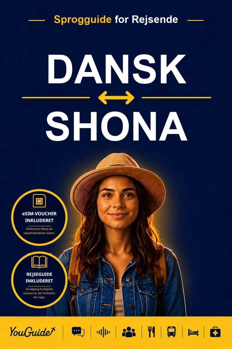 Portada: The Language Guide for Travelers - Danish to Shona