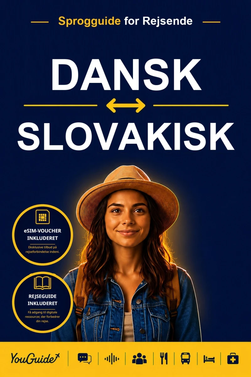 Portada: The Language Guide for Travelers - Danish to Slovak